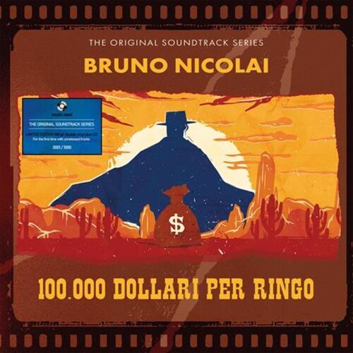 100000 Dollari Per Ringo (Soundtrack) [3LP Orange Clear 180 Gram Vinyl Import]