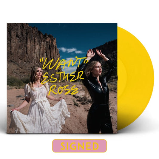 Want [Yellow Vinyl Autographed Cover]