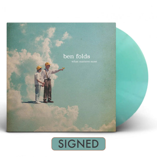 What Matters Most [Autographed SeaGlass Blue Vinyl]