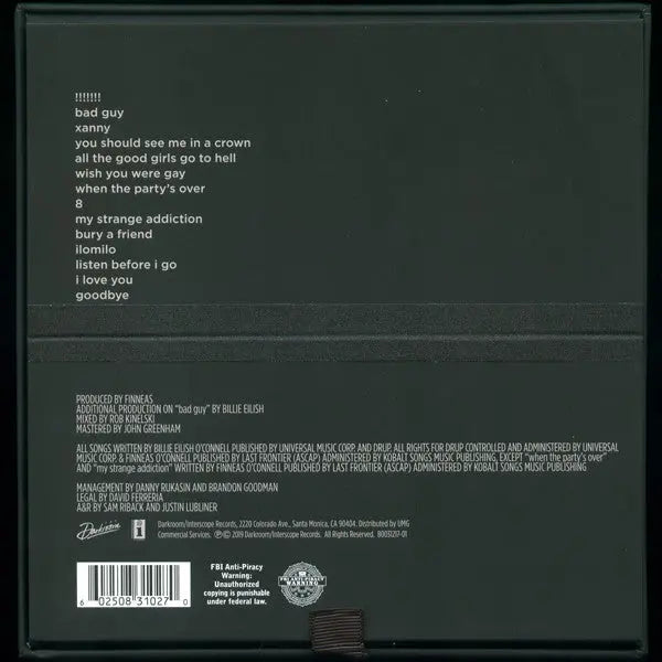 When We All Fall Asleep Where Do We Go? [Limited 7X7" Vinyl Fan Box Set]