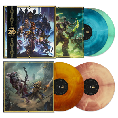 World of Warcraft: 20 Years of Music [4LP Seasons of Azeroth Color Vinyl]