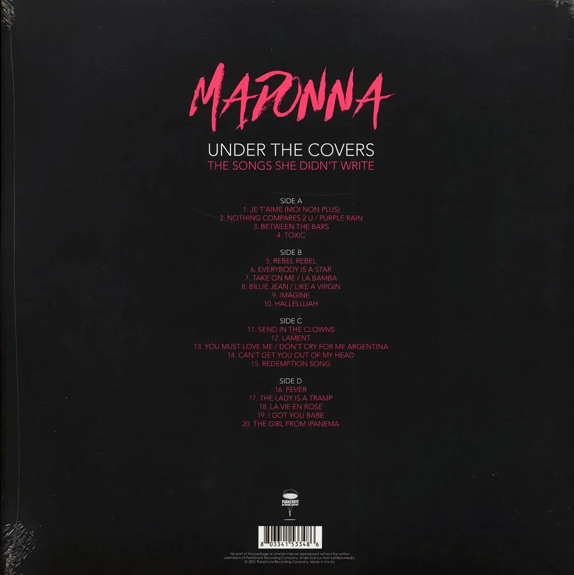 Under The Covers The Songs She Didn't Write [Color Vinyl]
