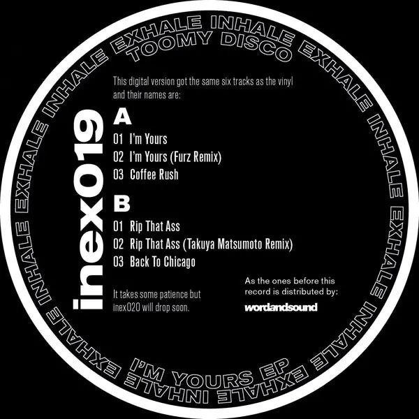 I'm Yours EP [12" Vinyl]